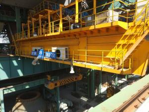 冶金起重機監控-首鋼YZ360-75t橋機